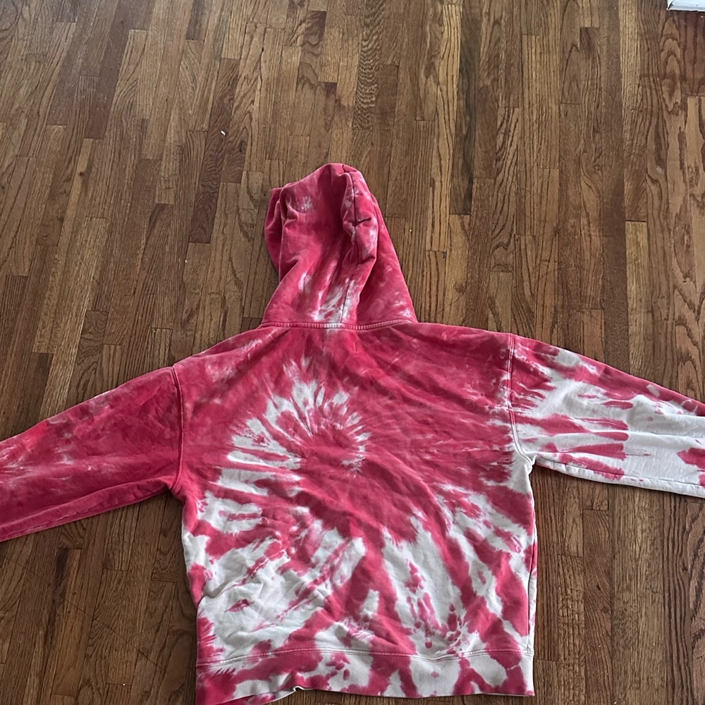 Red Tie-Dye purple brand Hoodie